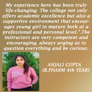 ANJALI GUPTA (B.PHARM 4th YEAR )