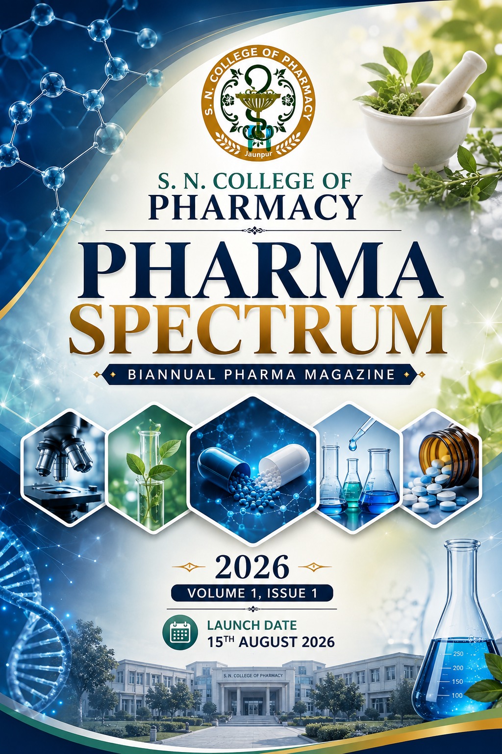 Pharma Spectrum 2026, Volume 1 Issue 1 poster